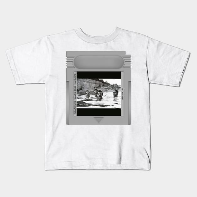 Spiderland Game Cartridge Kids T-Shirt by PopCarts